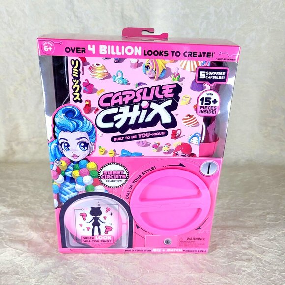 Capsule Chix Doll S1 Sweet Circuits Giga Glam CTRL ALT Magic Holo Glow New - Picture 2 of 9